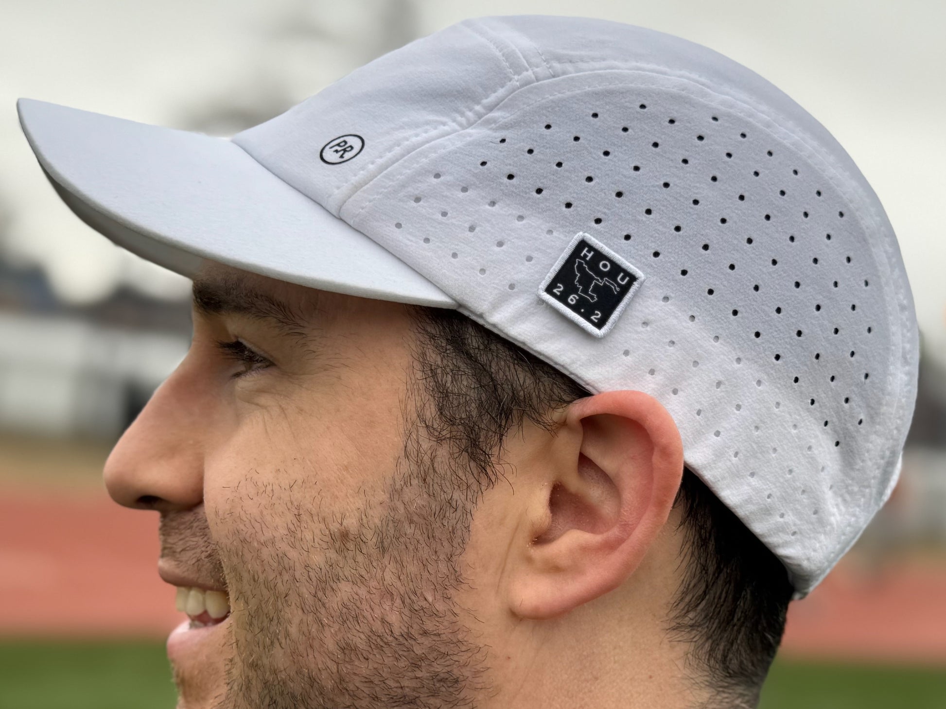 Houston Marathon White Hat