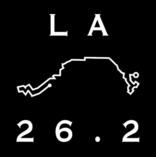 Los Angeles Marathon Badge