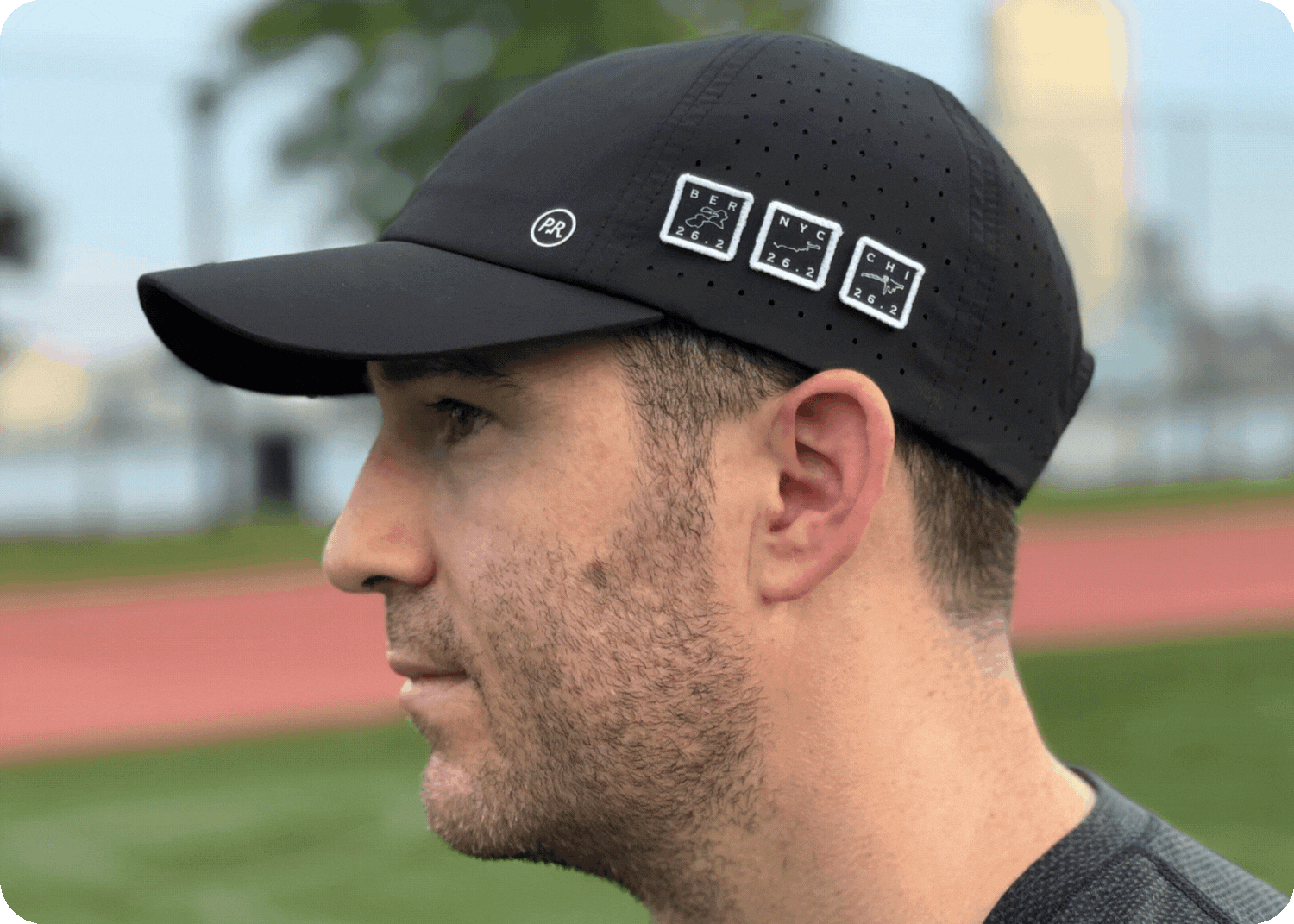 world majors marathon gif on hat