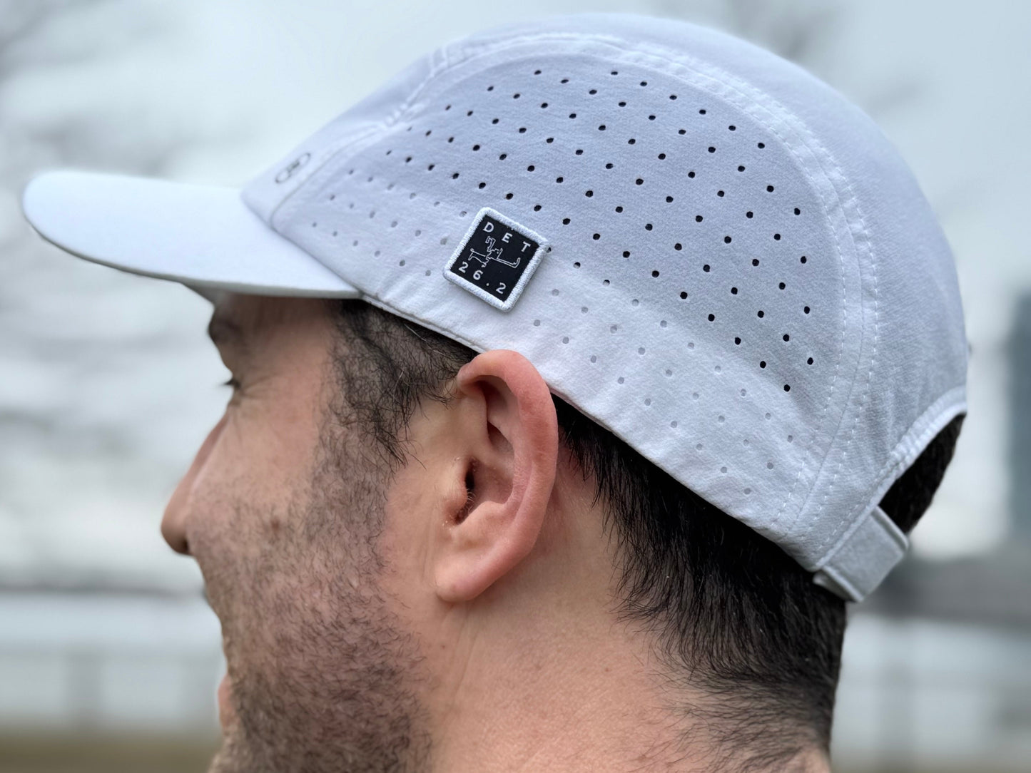 Detroit Marathon White Hat